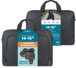 MOBILIS TheOne Briefcase Toploading 14-16"+65W LaptopCharger