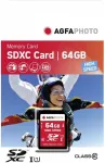 M&auml;lukaart AgfaPhoto SDXC Card 64GB High Speed Class 10 UHS I U1 V30