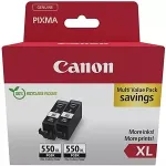 Tooner CANON PGI-550XL BK TWIN SEC