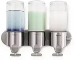 Simplehuman BT1029 soap dispenser 0.444 L Stainless steel, Transparent