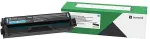 Tooner LEXMARK RETURN-TONER CARTRIDGE CYAN C3226 / MC3226 -HIGH CAPACITY