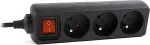 UPS ENERGENIE | Power strip, 3 FR sockets, 10 A, C14 plug | EG-PSU3F-01