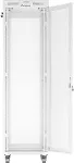 LANBERG 19" FREESTANDING RACK CABINET 42U 600X800 GREY WITH PERFORATED DOORS (FLAT PACK)