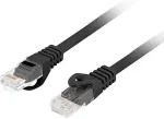 LANBERG | Patchcord Cat.6 UTP LSZH CU | PCU6-10CU-0050-BK | 0.5 m | Black