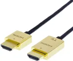 DELTACO Kaabel HDMI-HDMI, eriti peenike, 3.0m / HDMI-1043-K