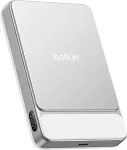 Belkin ULTRACHRG PRO SLIM MAGN PWRBANK SILVER METAL / 10000MAH W/ DSPL