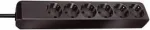 UPS Brennenstuhl Eco-Line Black 6 AC outlet(s) 1.5 m