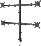 GEMBIRD Adjustable desk 4-display arm