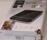 CASO SALE OUT. Touch 2000 Hob, Induction, Width 29 cm, 1 cooking zone, Touch control, Black | Caso Hob | Touch 2000 | Number of burners/cooking zones 1 | Touch | Induction | Black | DAMAGED PACKAGING, SCRATCHED CORNER