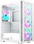 Korpus MONTECH Case||X3 Glass|MidiTower|Case product features Transparent panel|Not included|ATX|MicroATX|MiniITX|Colour White|X3GLASS(W)