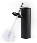 Beldray LA059451BLKFPEU7 Toilet Brush & Holder, Black