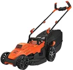 Black & Decker BLACK+DECKER Gr&aelig;ssl&aring;maskine Elektrisk 34 cm Sk&aelig;rebredde