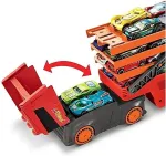 Mattel Hot Wheels City Mega Hauler with Storage for up to 50 1:64 scale cars ages 3 and older