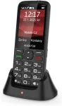 Mobiiltelefon ALIGATOR A930 GPS Senior black + charging stand