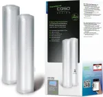 CASO | Vacuum Rolls | 01248 | 2 pcs | Dimensions (W x L) 30 x 600 cm | Transparent