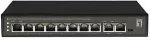 LevelOne FGP-1031 network switch Unmanaged Gigabit Ethernet (10/100/1000) Power over Ethernet (PoE) Black