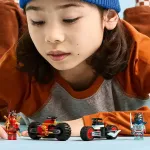 Lego Ninjago 71838 building blocks: Kais Motorcycle Race