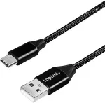LOGILINK USB-Stecker USB 2.0 zu USB-C 0,3m