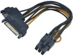 Akasa SATA adapter 2 x SATA to 6pin PCIe