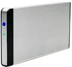 FANTEC fanbox FB-C25US2 - Speichergeh&auml;use mit Datenanzeige, Netzanzeige - 6,4 cm (2.5) - SATA 3Gb/s - 300MBps - eSATA 3Gb/s, USB2.0 - Silber (4036)