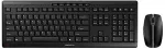 Klaviatuur Cherry Stream Desktop keyboard Mouse included Office RF Wireless QWERTY US English Black