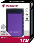 K&otilde;vaketas Sonstige External HDD|TRANSCEND|StoreJet|1TB|USB 3.0|Colour Purple|TS1TSJ25H3P