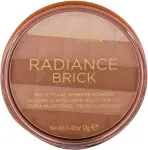 Rimmel London Radiance Brick 001 Light 12g - Bronzer naistele