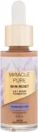 Max Factor Miracle Pure Skin Reset 2in1 Serum Foundation 60-80 Light To Medium 30ml - Makeup naistele