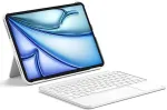 Klaviatuur Inateck Keyboard Ace Touch iPad 11"/Air 4-6 Com. QWERTZ wei&szlig;