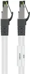 Goobay CAT 8.1 S/FTP CU 5m White