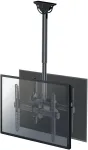 NewStar Neomounts NM-C440DBLACK Dual monitor/TV mount ceiling | Adjustable Height, Rotate, Tilt, Swivel | 32-60 " | Maximum weight (capacity) 45 kg | Black