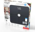 Kaalud Adler 8187b black bathroom scales
