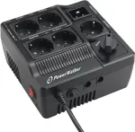 UPS POWERWALKER Bluewalker MBS - Stromverteilungseinheit - Wechselstrom 208/220/230/240 V - Eingabe, Eingang IEC 60320 C20 - Ausgangsbuchsen: 4 - Schwarz (10120500)