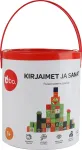 Bo. Деревянные кубики "Алфавит и слова", на финском языке