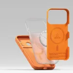 Ringke Kaitse&uuml;mbris Silicone Magnetic, Apple iPhone 17 Pro Max, oranž, MagSafe &uuml;hilduv,