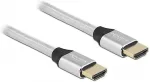 DELOCK UHS HDMI 48Gbps 8K 60Hz 0.5m silver - 85365