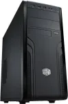 Korpus COOLER MASTER CM Force 500 - Midi Tower - ATX - ohne Netzteil (ATX / PS/2) - Schwarz - USB/Audio (FOR-500-KKN1)