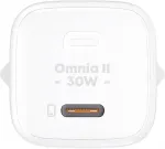 AUKEY Wall Charger PA-B1L White Omnia II Mini1xUSB-C PowerDelivery 30W 5A