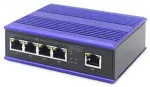 Digitus Switch Ind. 5-Port 10/100 Unmanaged blau