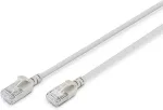 Digitus Patchkabel CAT 6A F/FTP Slim 0,30m grau