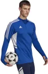Adidas Condivo 22 Training Men's Sweatshirt 1/2 zip blue-white HA6271