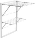 Kesper ARREDAMENTI KEVIN Wall-mounted drying rack - 64 x 67 cm, White