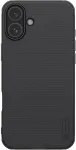 NILLKIN Super Frosted PRO Magnetic Back Apple iPhone 16 dėklas telefonui juodos spalvos