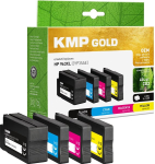 Tooner KMP PrintTechnik AG HP KMP GOLD tintkassett 963XL (3YP35AE) Multipakk C/M/Y/B taaskasutatud
