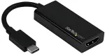 StarTech.com USB C to HDMI Adapter - USB Type-C to HDMI Converter - 4K 60Hz - Externer Videoadapter - USB Type-C - HDMI - Schwarz (CDP2HD4K60)