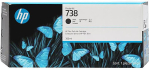 Tooner Hp Tusz HP Atrament/HP 738 300-ml BLK DesignJet Ink