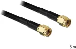 DELOCK Antennenkabel RP-SMA Stecker > RP-SMA Stecker LMR195 5 m