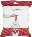 Brabantia PerfectFit Bin Liner Type J 20-25 L, 40 Bags