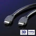 VALUE Monitorkabel HDMI High Speed ST-ST schwarz 1m