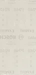 Bosch Mesh structure sanding sheet M480 93x186 K240 10x - 2608900749 EXPERT RANGE